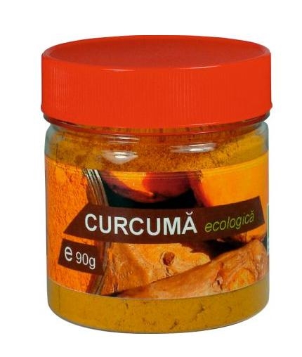 Condiment turmeric macinat bio 90g - PRONAT