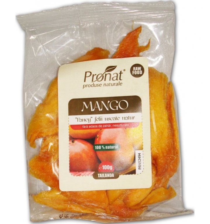 Mango uscat 100g - PRONAT