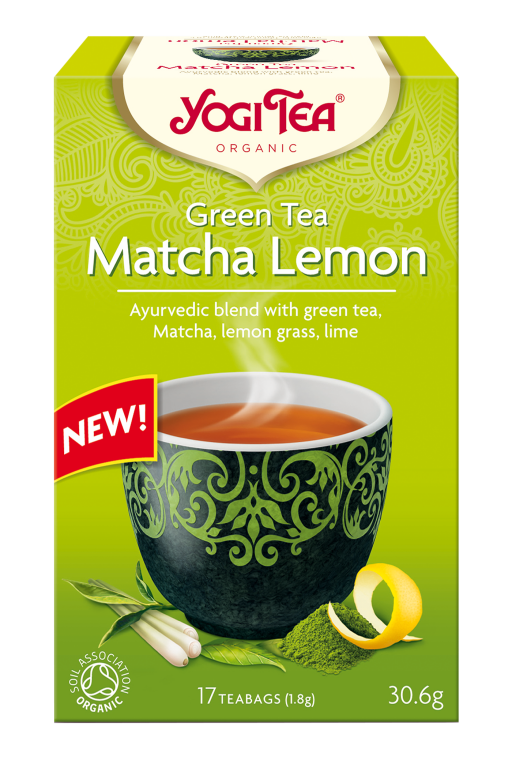 Ceai verde matcha lamaie eco 17dz - YOGI TEA