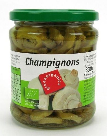 Conserva ciuperci champignon feliate eco 330g - GREEN ORGANICS