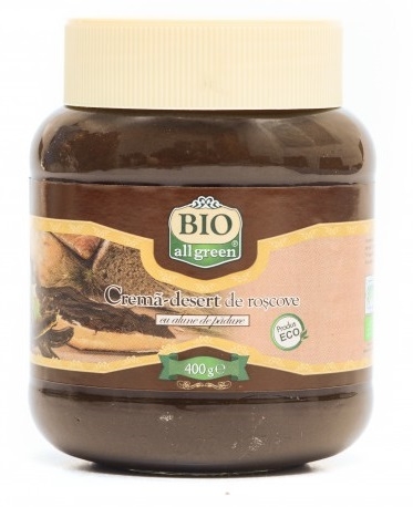 Crema desert roscove alune bio 400g - BIO ALL GREEN