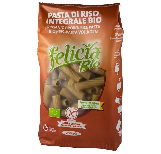 Paste tortiglioni orez brun eco 250g - FELICIA