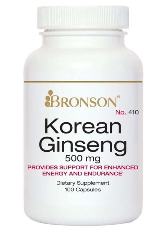 Ginseng coreean 500mg 100cps - BRONSON