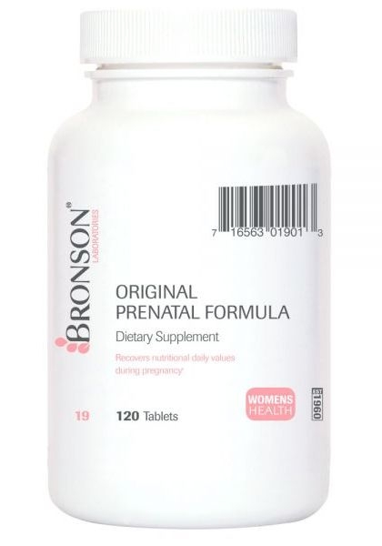 Prenatal original formula 120cp - BRONSON