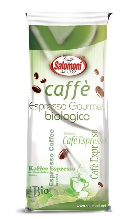 Cafea boabe arabica espresso Gourmet eco 1kg - SALOMONI