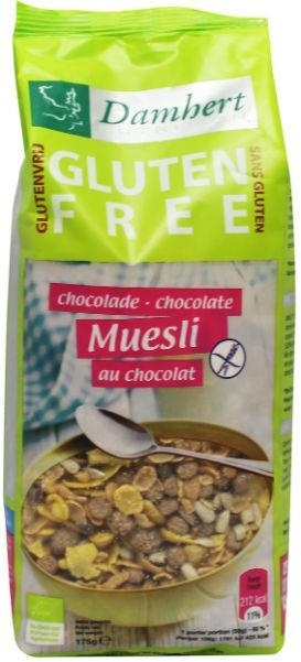 Musli ciocolata fara gluten eco 175g - DAMHERT NUTRITION