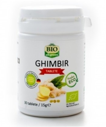 Ghimbir eco 30cp - BIO ALL GREEN