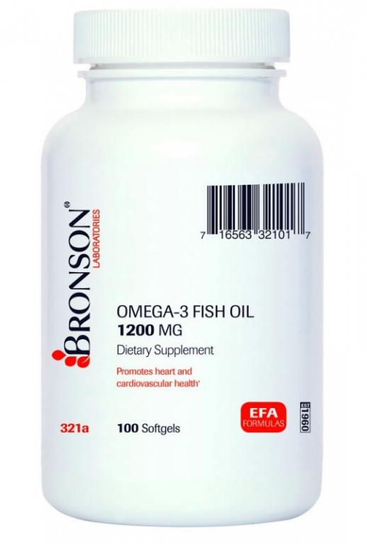 Omega3 1200mg ulei peste 100cps - BRONSON