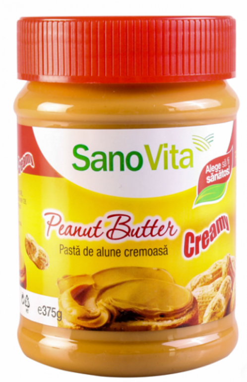 Unt arahide cremos 375g - SANOVITA