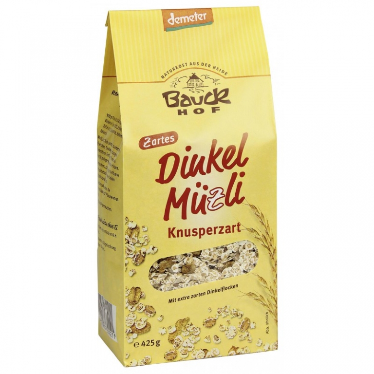 Musli crocant spelta eco 425g - BAUCK HOF