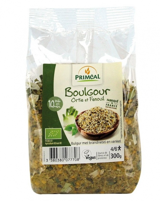 Bulgur grau cu urzici fenicul eco 300g - PRIMEAL