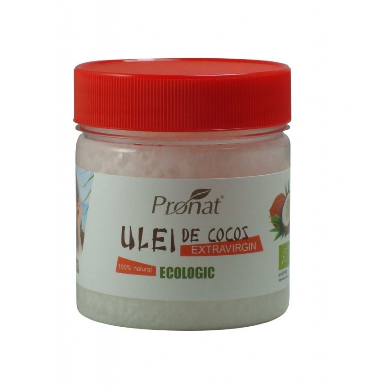 Ulei cocos extravirgin ecologic 150ml - PRONAT