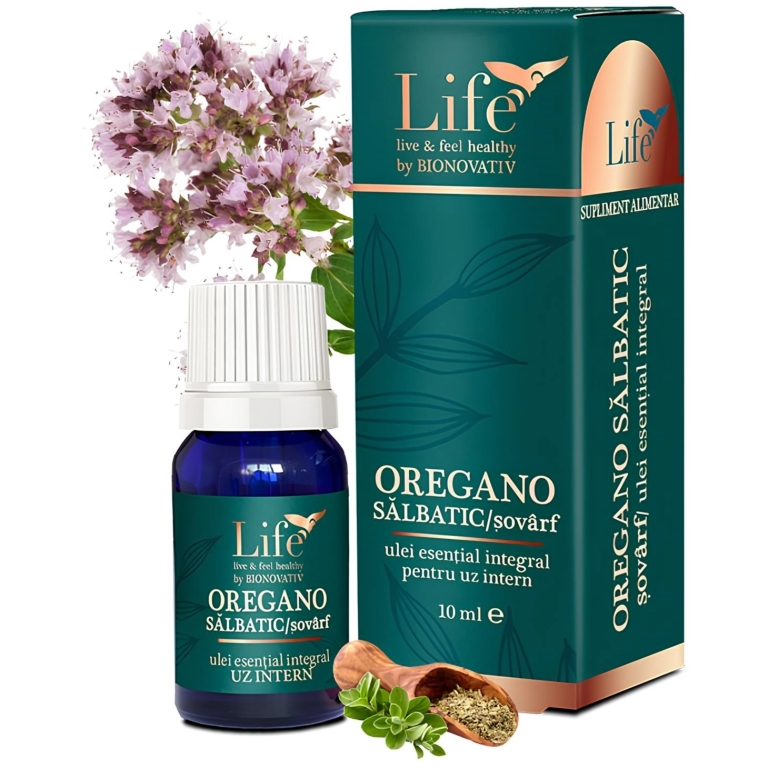 Ulei esential integral oregano salbatic [sovarf] 10ml - LIFE