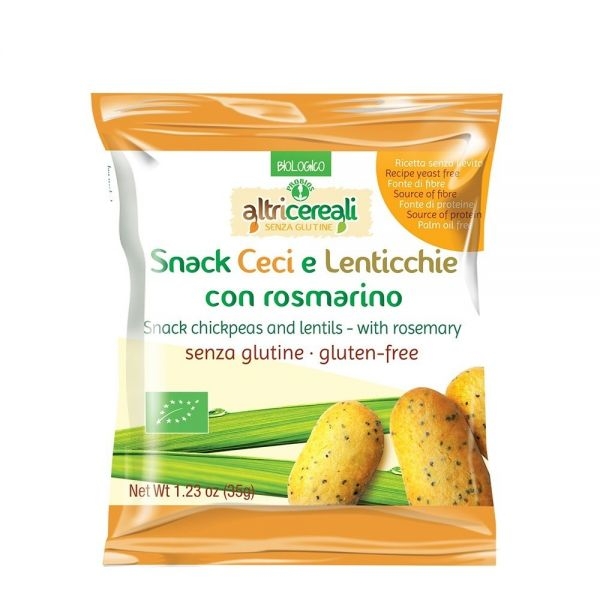 Snacks naut linte rozmarin eco 35g - PROBIOS