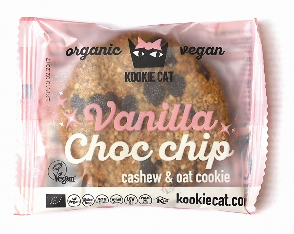 Fursec ovaz caju vanilie pepite ciocolata eco 50g - KOOKIE CAT