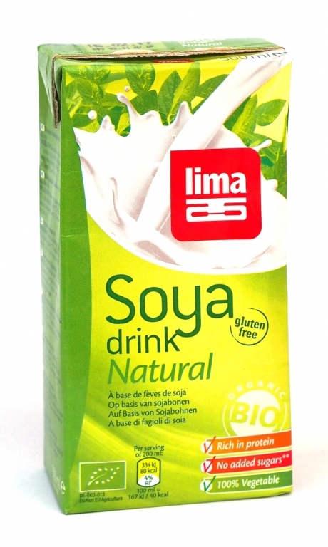 Lapte soia simplu bio 500ml - LIMA