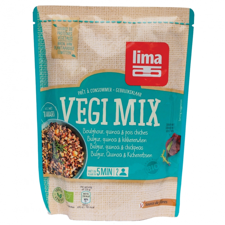 Vegi Mix bulgur grau quinoa rosie naut eco 250g - LIMA