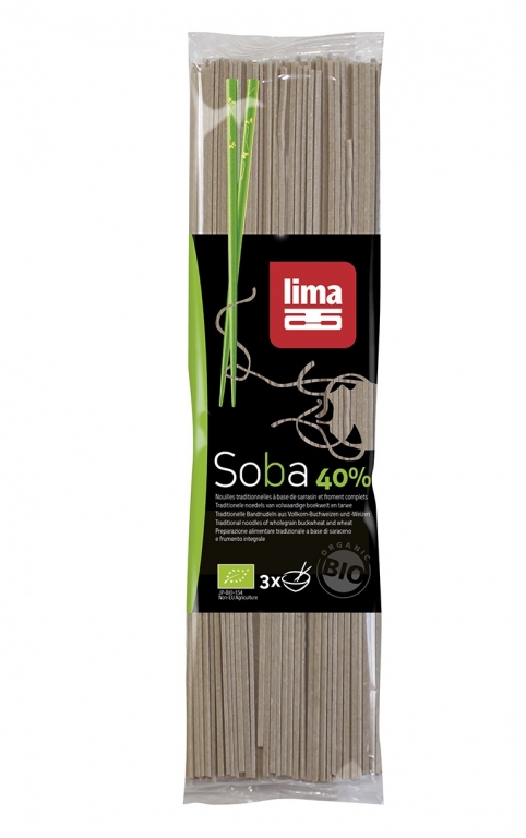 Paste taitei grau hrisca japoneze soba bio 250g - LIMA