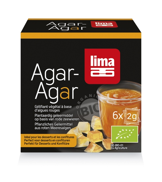 Agar agar praf eco 6x2g - LIMA