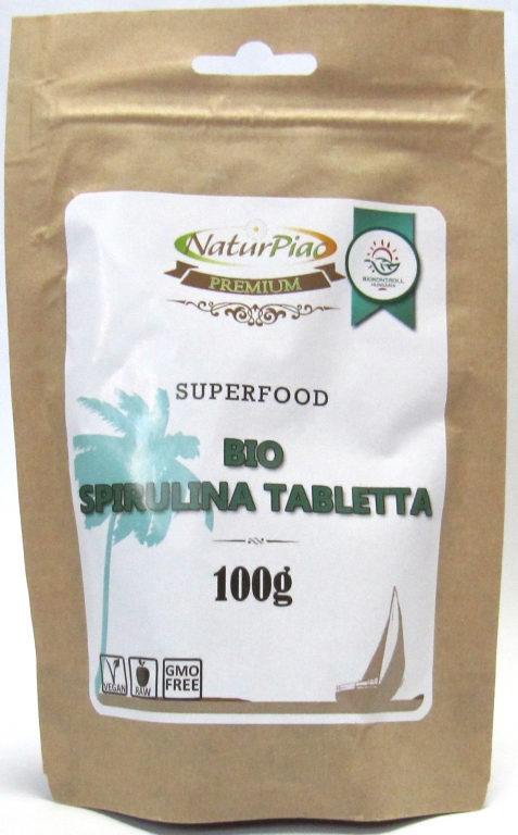 Spirulina 500mg bio 100cp - NATURPIAC