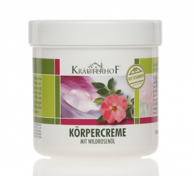 Crema corp ulei macese vitamine 250ml - KRAUTERHOF