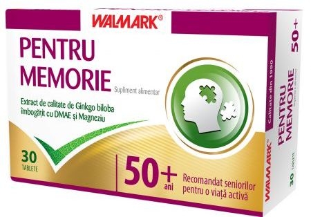 Pentru memorie 50+ 30cp - WALMARK