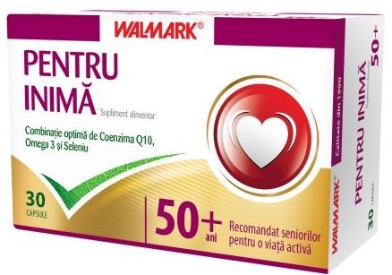 Pentru inima 50+ 30cps - WALMARK