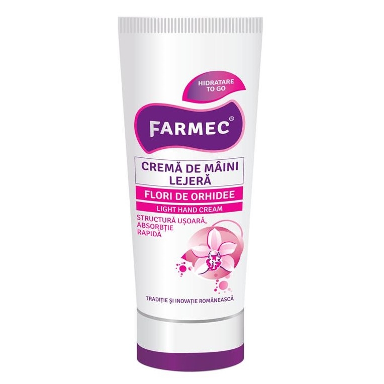 Crema maini lejera flori orhidee 100ml - FARMEC