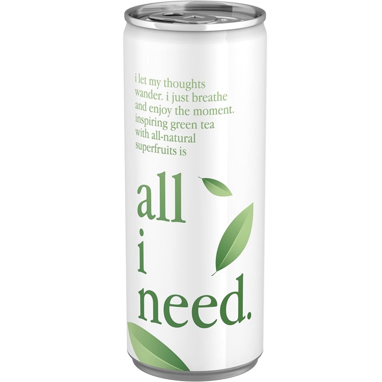 Ceai rece verde superfructe eco 250ml - ALL I NEED