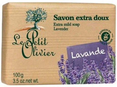 Sapun extra moale lavanda 100g - LE PETIT OLIVIER