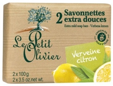 Sapun extra moale verbina lamaie 2x100g - LE PETIT OLIVIER