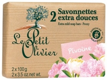 Sapun extra moale bujor 2x100g - LE PETIT OLIVIER