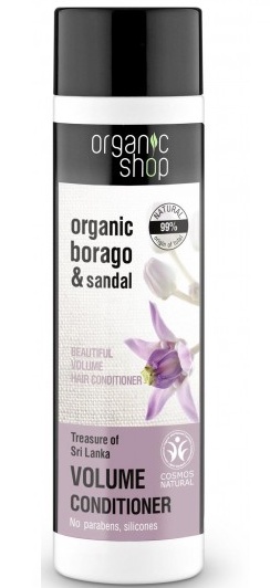 Balsam par volum ulei borago santal 280ml - ORGANIC SHOP