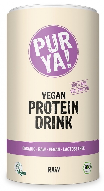 Pulbere Drink Protein vegan raw Energy eco 550g - PUR YA