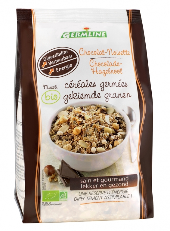 Musli cereale germinate alune ciocolata eco 350g - GERMLINE