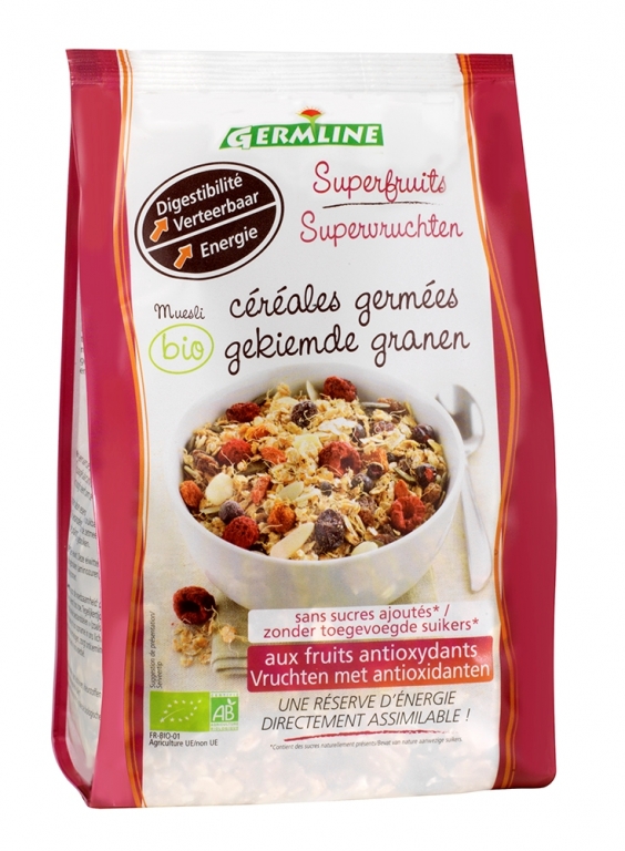 Musli cereale germinate superfructe eco 350g - GERMLINE