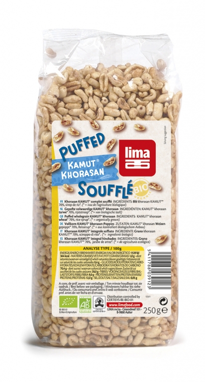 Pufarine kamut khorasan bio 250g - LIMA