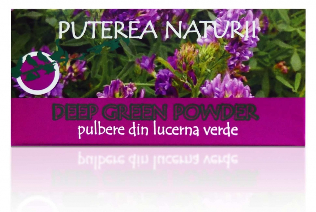 Pulbere lucerna verde 5g x 30pl - DEEP GREEN