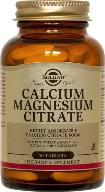 Calciu magneziu citrat 50cps - SOLGAR