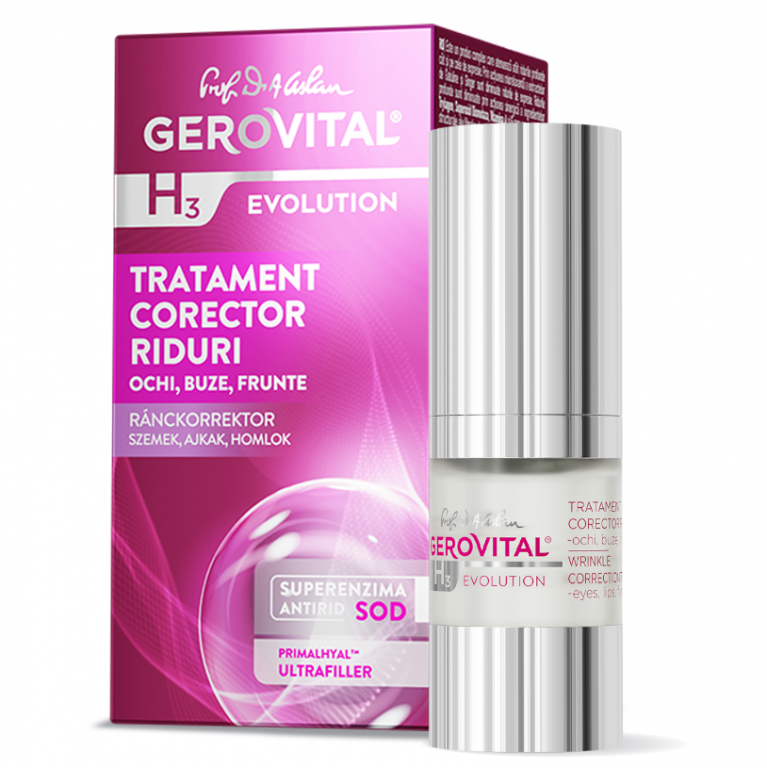 Tratament corector riduri 15ml - GEROVITAL H3 EVOLUTION