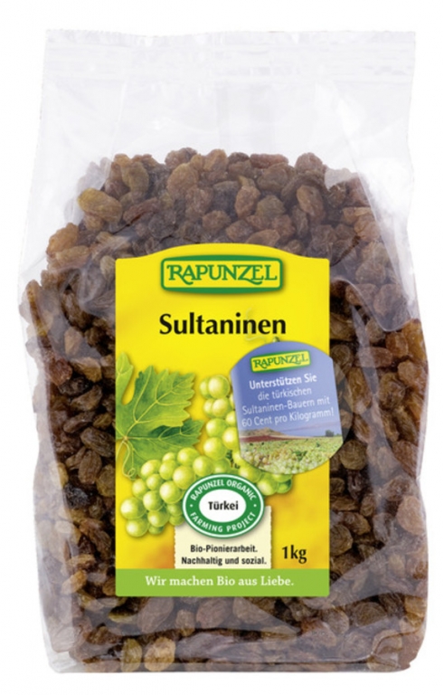 Stafide sultanine eco 1kg - RAPUNZEL