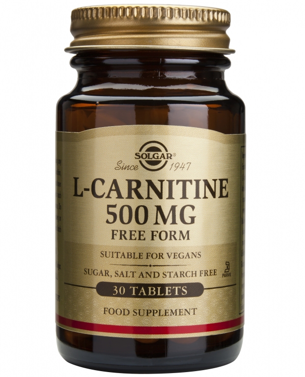 L carnitina 500mg 30cp - SOLGAR