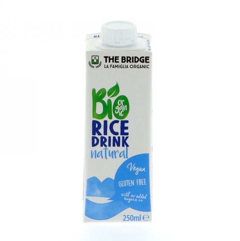 Lapte orez simplu eco 250ml - THE BRIDGE