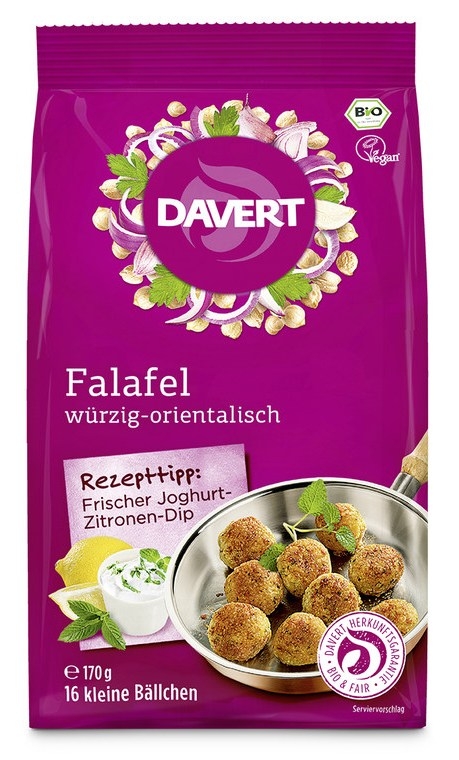 Premix falafel vegan bio 170g - DAVERT