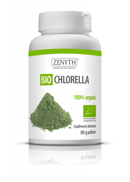 Pulbere chlorella bio 80g - ZENYTH