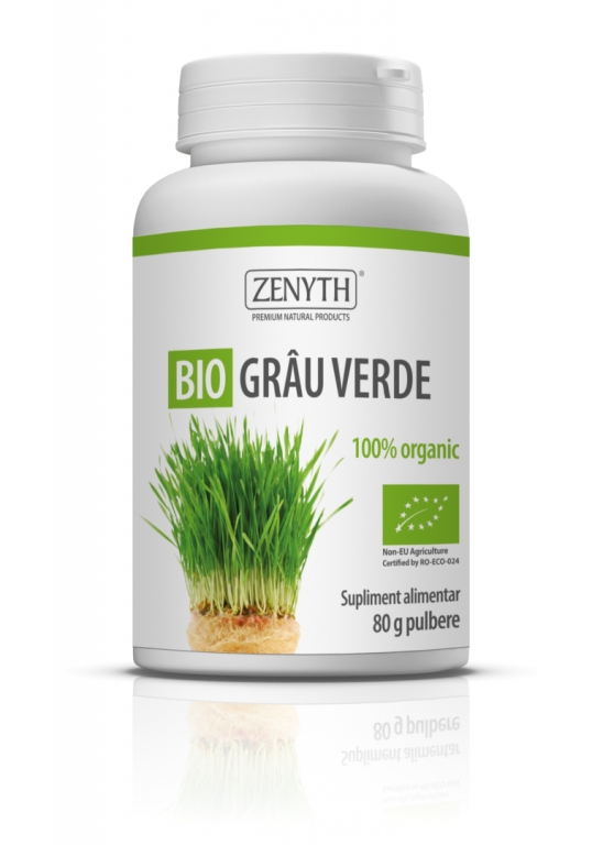 Pulbere grau verde bio 80g - ZENYTH