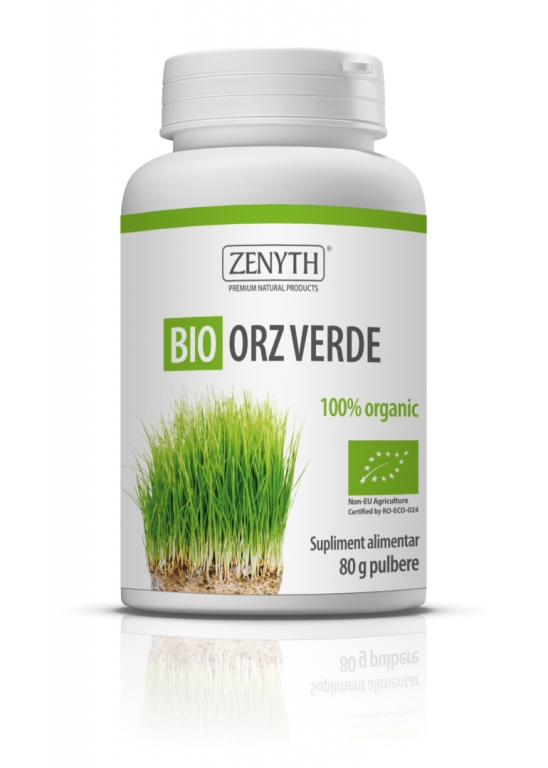 Pulbere orz verde bio 80g - ZENYTH