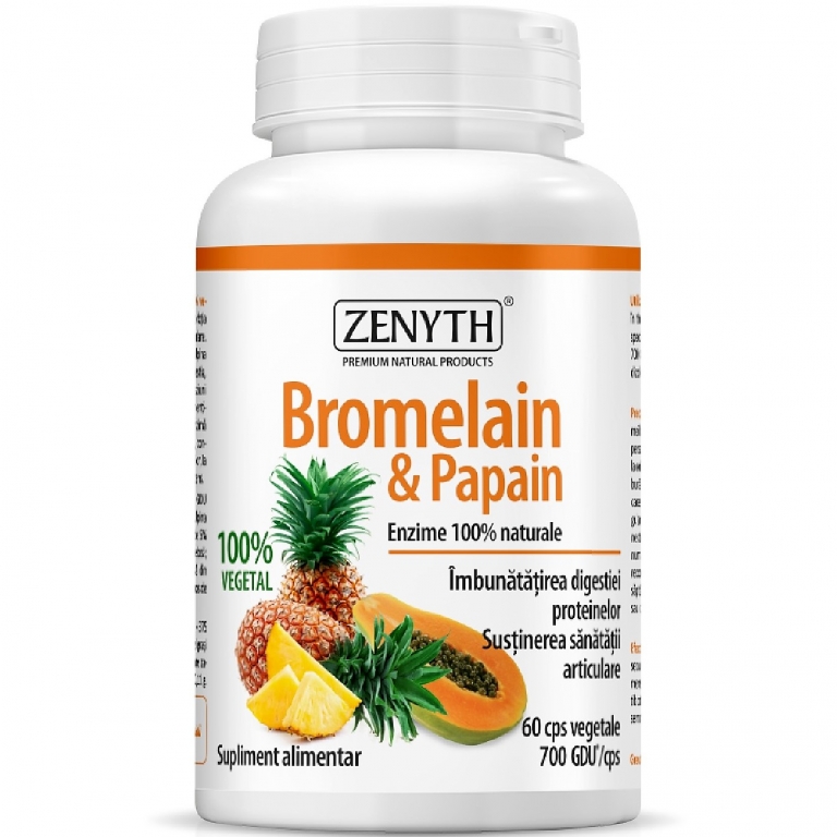 Bromelain papain 60cps - ZENYTH