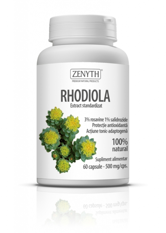 Rhodiola extract 500mg 60cps - ZENYTH