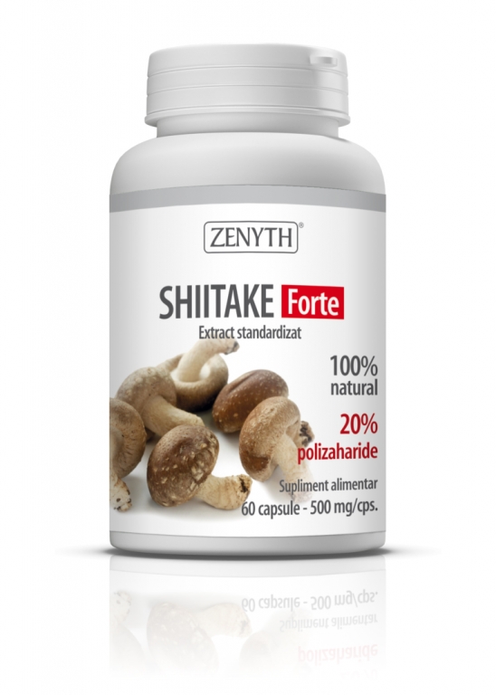 Shiitake forte 500mg 60cps - ZENYTH